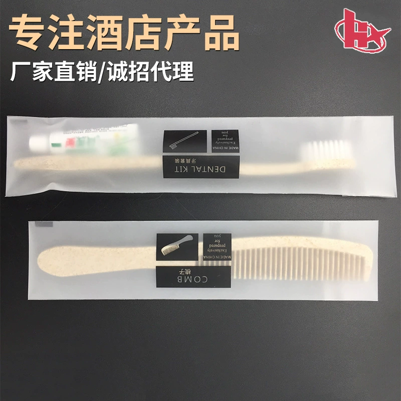 Соломы собрания аутсорсинга карманного Само-запечатывания фильма Диспосаблес гостиницы гребни мягкой зубоврачебные, ЕТК.