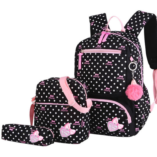 Children's 1-3-4-6 Grade 7-9-12 Year Old Schoolbag Primary School Girl's Korean-style Cute Princess Backpack