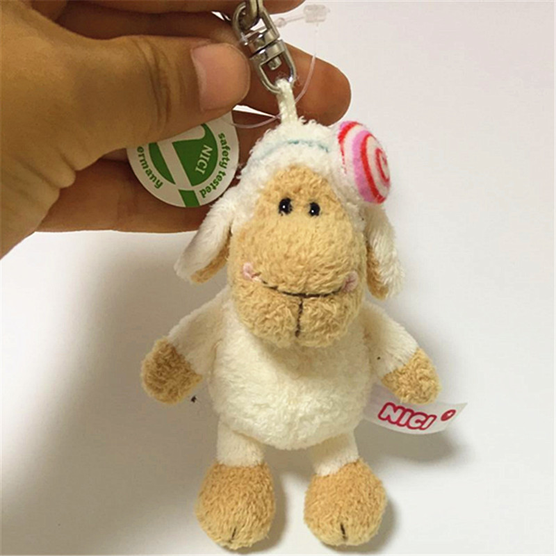Christmas Plush Piggy Pendant Jolly Candy Sheep Keychain Car Keychain Zhang Yixing Same Style