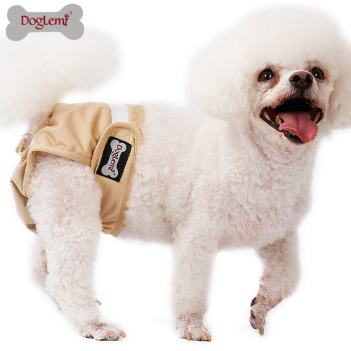Direct Manufacturer Sale Pet Anti-Harassment Heat Pads Dogs Hygiene Urinary Pants Breathable Polyester Female Dog Menstrual Pants