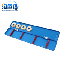 蓝色塑料三用渔具漂盒主线盒子线盒 垂钓用品钓鱼用品批发供应