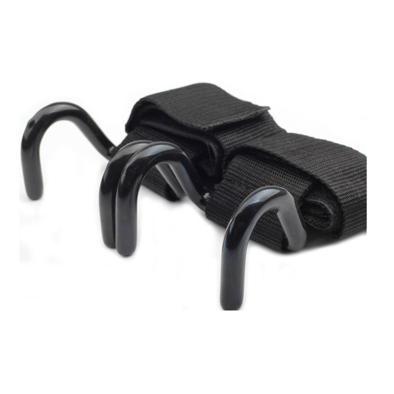 Fitness profesional levantamiento de pesas de acero gancho de refuerzo agarre correa de muñeca pull-up entrenamiento de fuerza guantes auxiliares gancho