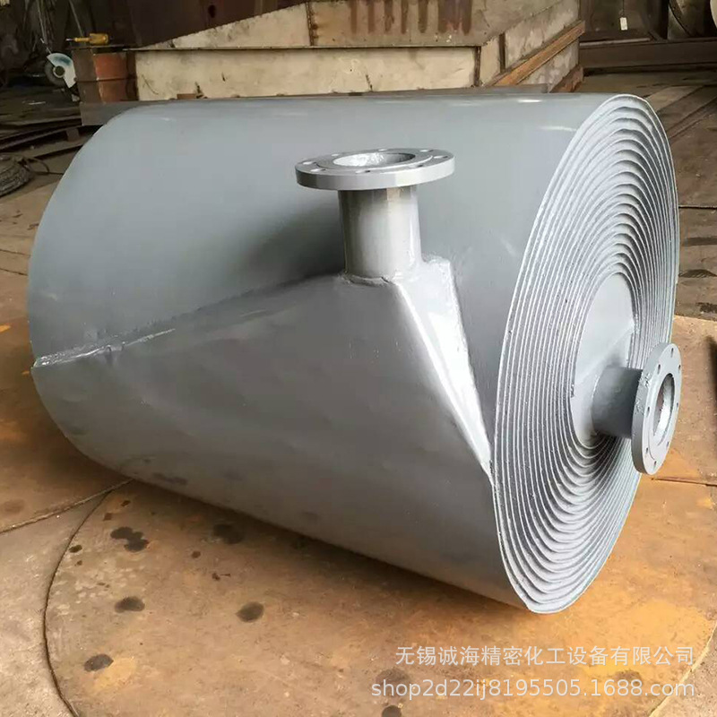 大型可拆卸螺旋板换热器气体散热器304和2205材质各种型号齐全