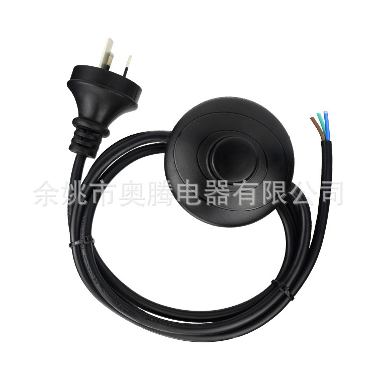 厂家巴布亚新几内亚-新西兰落地灯开关电源线 澳规澳标插头线