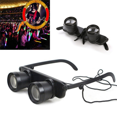 3-in-1 fishing, watching TV telescope, eyeglass-style magnifying glass, floating magnifier, close-up, zoom-in eyeglass
