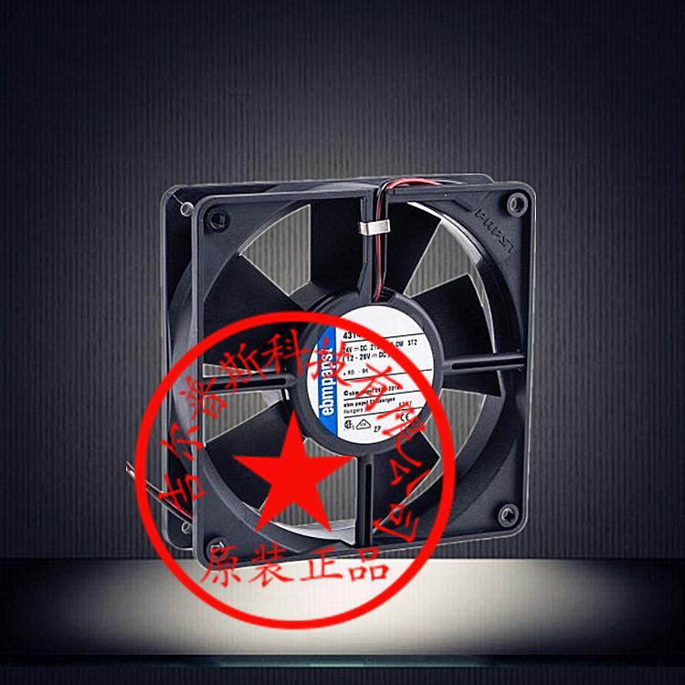 全新原装进口 4398 48v 5w 120*32 12CM 插针式 直流散热风扇
