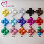 四轮球铝膜气球 拱门气球 四轮气球 开业庆典装饰气球金色