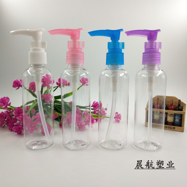 现货50ml 60ml 75ml 80ml 100ml鸭嘴夹子泵 按压泵头乳液塑料瓶