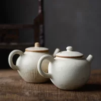 Городской порошно-розовый чайник Jingdezhen, открытая пленка крупная гончарная посуда чистая ручная работа японский чайник качественная работа, хорошо удерживает воду