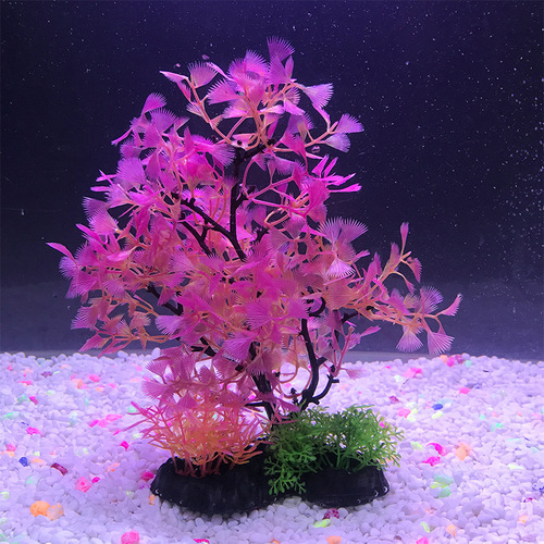 Plastic Seaweed Fish Tank Decoration Artificial Water Grass Artificial Lotus Artificial Trees Fake Trees Fake Flower Plants Original Manufacturer