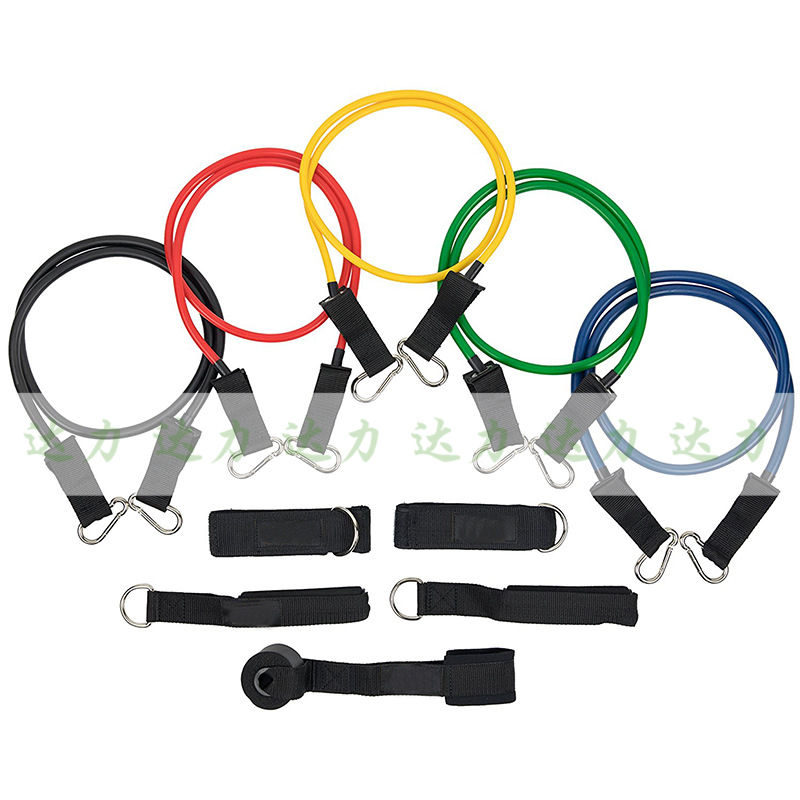 Suministro directo de fábrica TPE11 set pull rope fitness pull rope traje yoga pull rope conjunto de 11 piezas