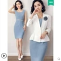 ol修身办公文员工作服