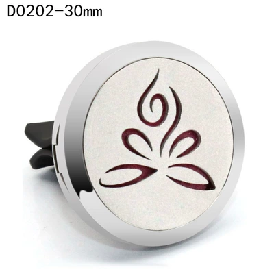 Zinc Alloy Car Air Conditioner Perfplant seat - zinc-alloy-30mm-d0202