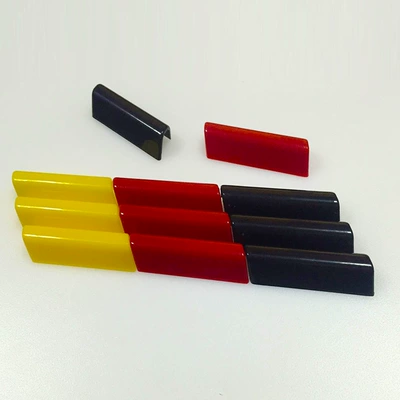 stickers car mid-net modification three-color – Zhongwang