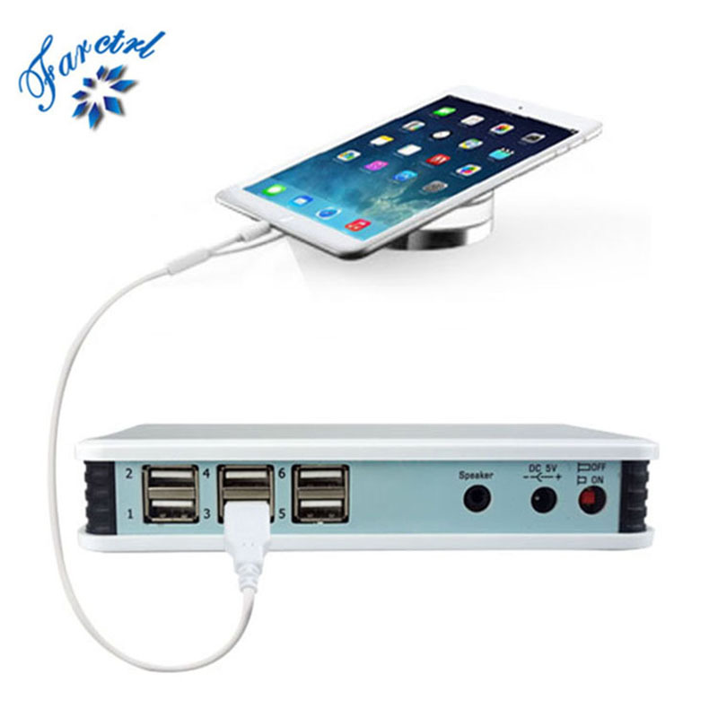 手机防盗器 一拖六苹果华为OPPO小米VIVO手机平板展示防盗报警器