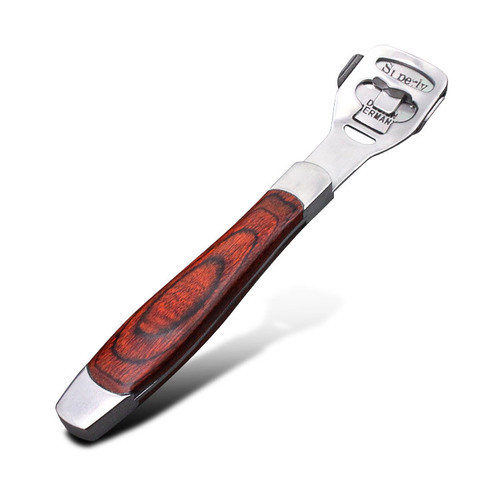 Wooden handle pedicure knife, pedicure planer, dead skin scraper, callus tool, pedicure device, sole repair callus, shaving feet, removing skin