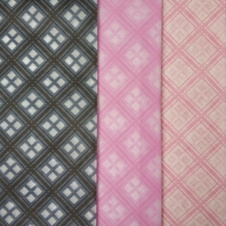 厂家直销箱包用印花无纺布环保收纳暖宝宝口罩布批发环保印花