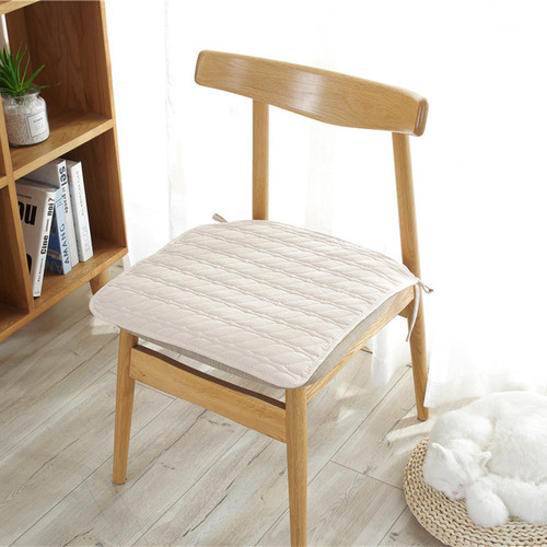 New Pure Cotton Chair Cushion Wholesale Simple Modern Office Chair Pad Anti-slip Home Use Winter Processing