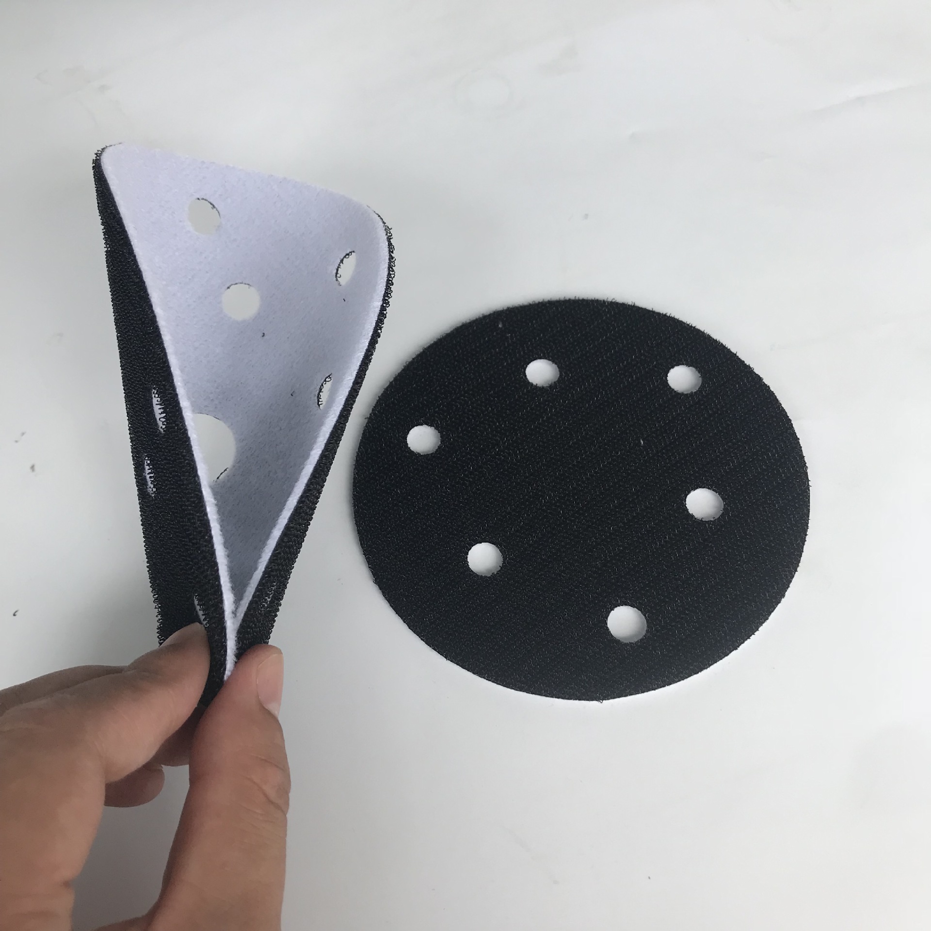 薄款打磨机砂纸缓冲海绵垫 超薄保护软垫气动干磨托盘电动砂光机