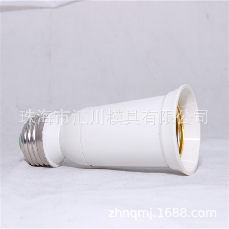 E27螺口转换灯头 LED灯配件 E27转E27-95加长 95延长灯头灯座