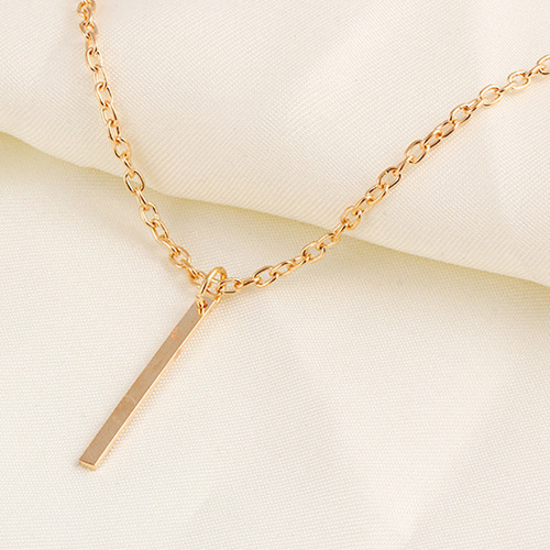 AliExpress European and American fashionable new jewelry alloy pendant simple necklace hot selling women's necklace