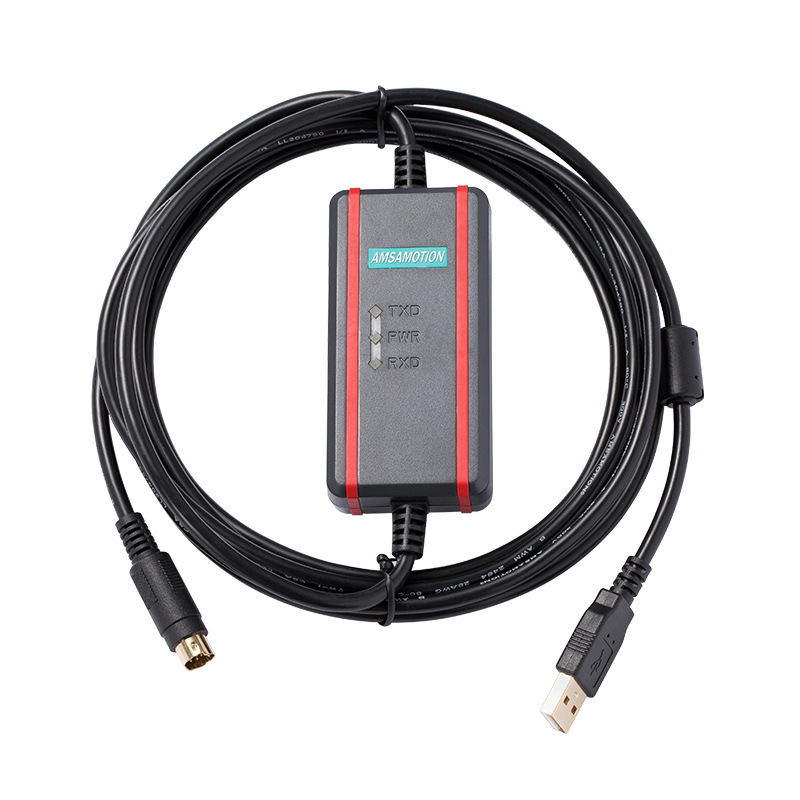 USB-SC09-FX艾莫迅は三菱FXシリーズplcプログラミングケーブルに適しています。|undefined