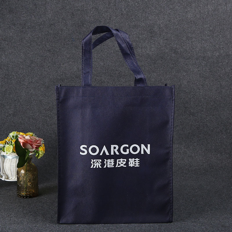 厂家批发无纺布袋可做 立体覆膜袋服装手提袋现货时尚广告购物袋