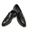 New Men's Leather Shoes Wholesale Men's Leather Shoes Casual Fashion Block Tassel Men's Shoes Large Men's Shoes
