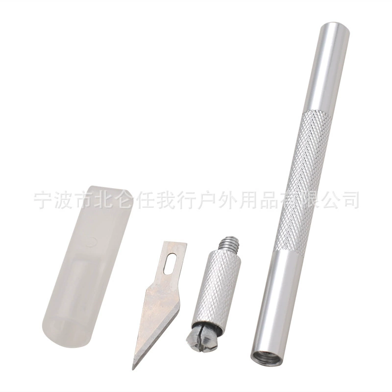 No. 11 mobile phone film metal engraving knife model production tool engraving knife aluminum pole utility knife paper cutting knife wholesale