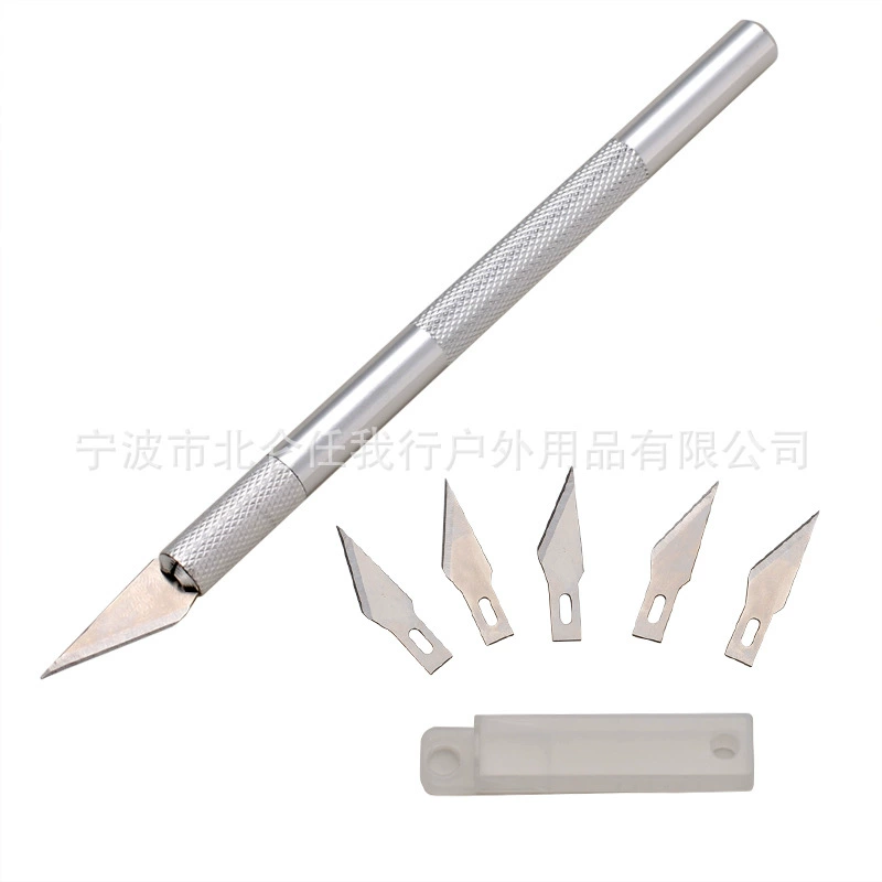 No. 11 mobile phone film metal engraving knife model production tool engraving knife aluminum pole utility knife paper cutting knife wholesale