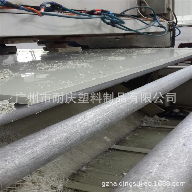 环保设备使用白色PP板 废气排放设备焊接深灰色PP板 米黄PP化粪池