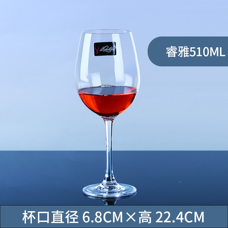 Venta al por mayor idlita copa de vino tinto copa de vino blanco copa de champán Gran Vidrio de Borgoña copa de cristal