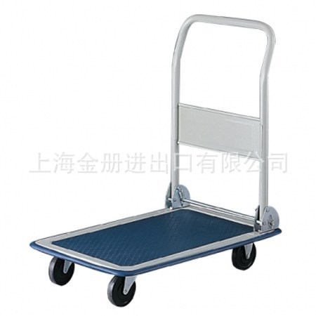塑料平板车手推车拉货车手拉车  平板手推车组合式150KG搬运车