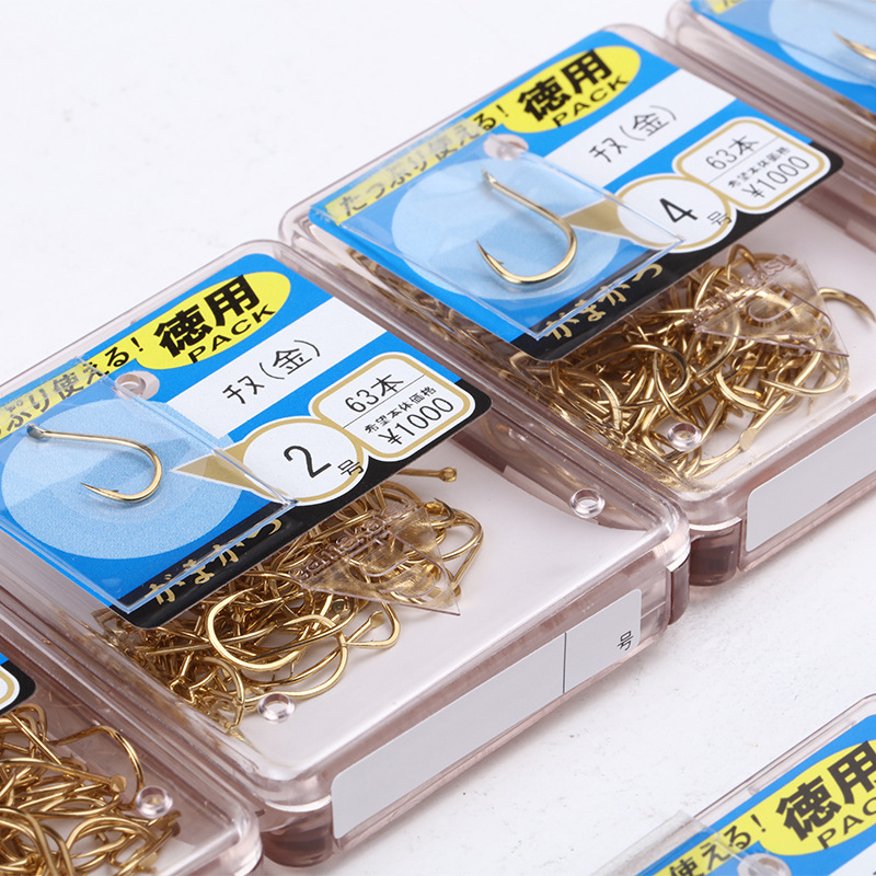 Wholesale Gamma Chiyoto Fish Hooks Boxed, German-Made 66717 Chiyoto Fish Hooks with Barbs, Rock Fishing Hooks, Black Sea Bream Hooks 66718