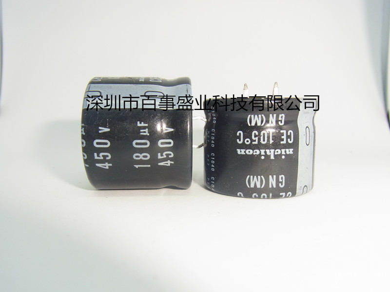 原装nichicon尼吉康 电解电容450V 180UF 30X25 105度 GN系列