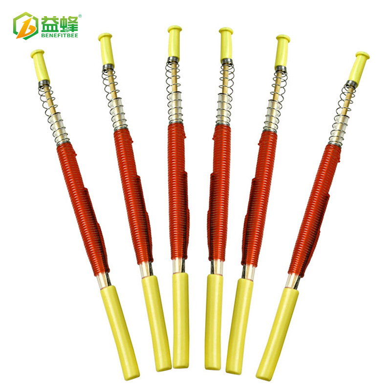 益蜂蜂具批发 羊牛角竹芯扎套管移虫针 养蜂工具产蜂王浆育王
