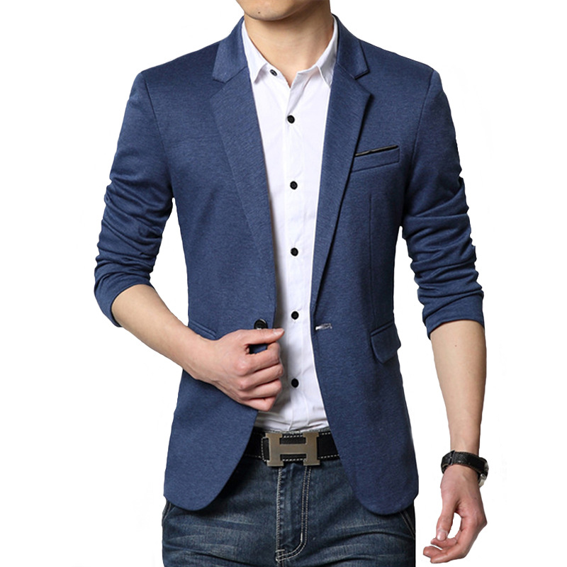 2023 hombres nuevos de primavera y otoño traje casual de los hombres coreano slim fit traje pequeño traje casual de los hombres chaqueta