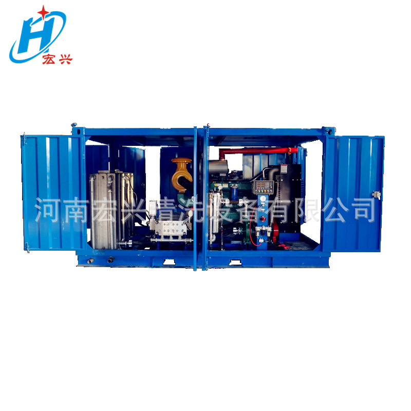 High-Pressure Water Cleaning Equipment for the Inner Wall of Condenser Pipes in Chemical Plant Tube Heat Exchangers Hx-2503