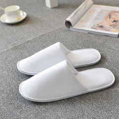Disposable Thick Non-slip Indoor Slippers for Summer, Home Shoes, 10 Pairs Hotel Slippers, Bulk Disposable