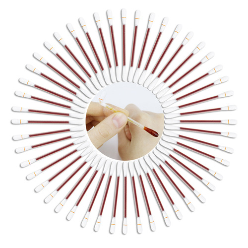Iodophor cotton swab cotton swab alcohol disinfectant medical 75 degree disposable wound newborn baby belly button iodine cotton ball