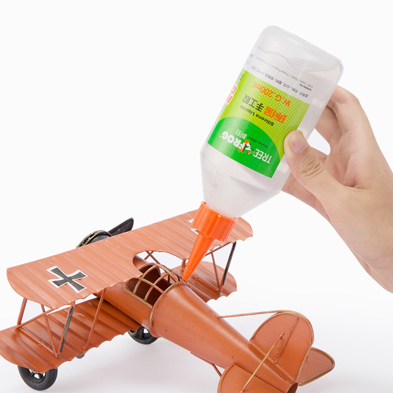 树蛙透明手工胶水布料粘钻工艺品手工胶水手工胶家用酒精胶200ml