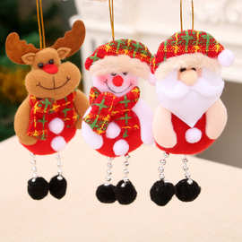 新款圣诞装饰品圣诞老人挂饰圣诞树装饰品圣诞节日用品圣诞树挂件