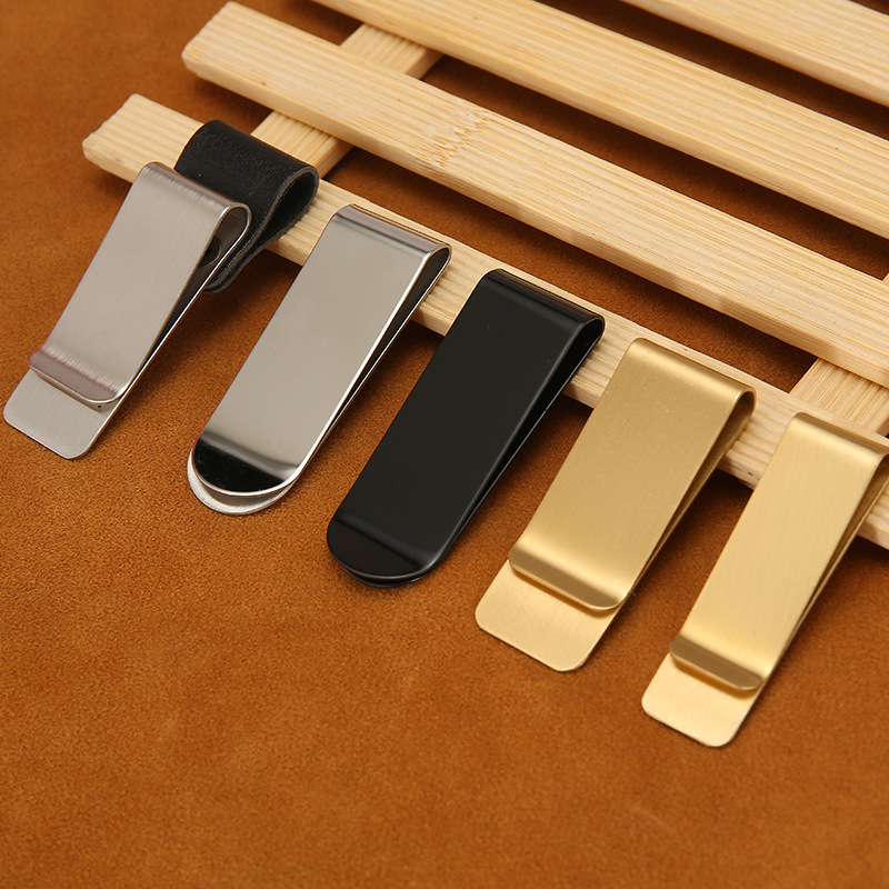 Titular de la pluma de metal diario multiusos titular de la cuenta de metal vintage de cobre puro billetera de acero inoxidable logotipo grabado con láser