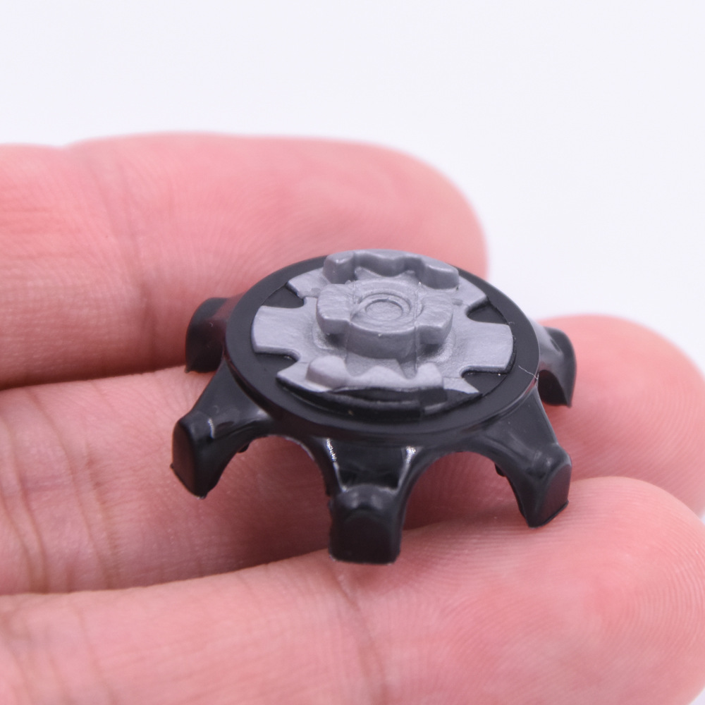 Hebilla en forma de zapato de golf clavo accesorios de zapato de golf zapato móvil clavo zapato rápido clavo de una palabra tarjeta pull clavo