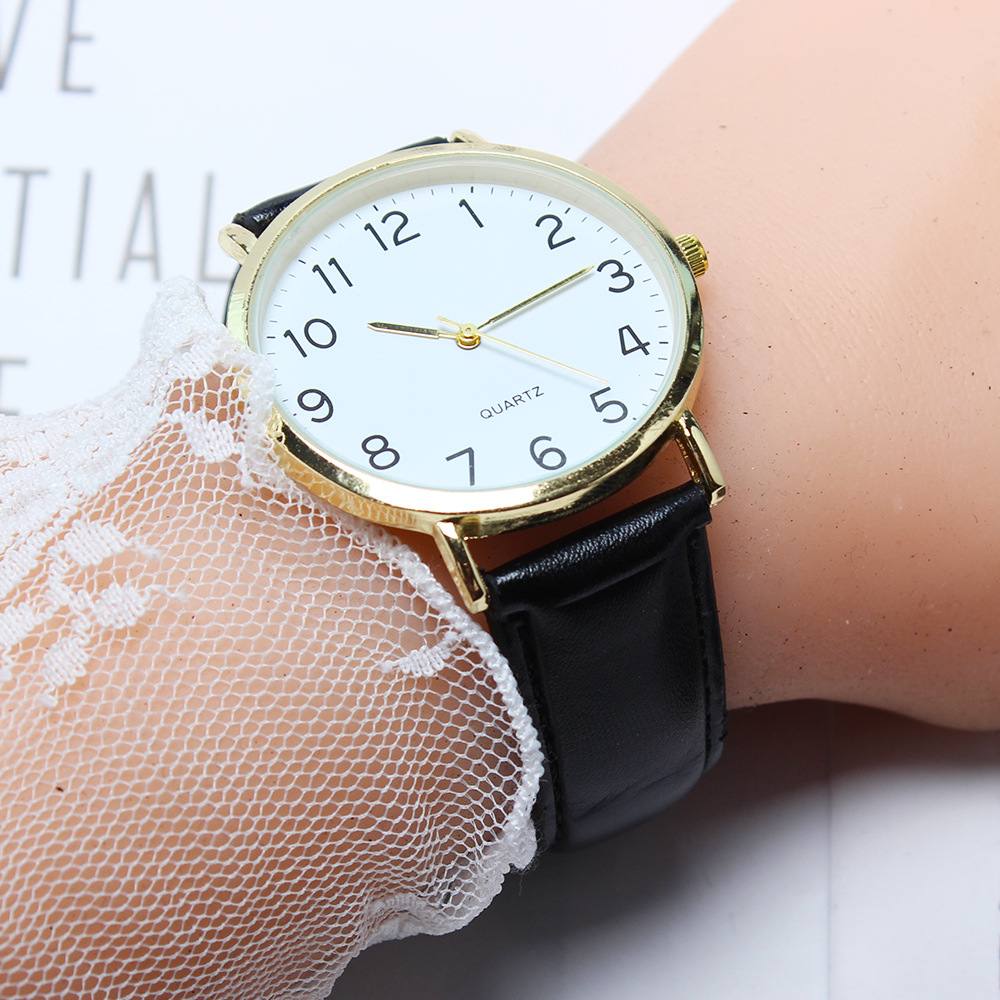 Reloj de moda simple para hombres y mujeres correa de reloj neutral 12 estudiante digital Reloj de comercio exterior entrega de una pieza