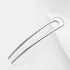 Metal accessory, hairgrip, Chinese hairpin, European style, simple and elegant design