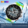 Fashionable waterproof trend digital watch, Korean style, wholesale