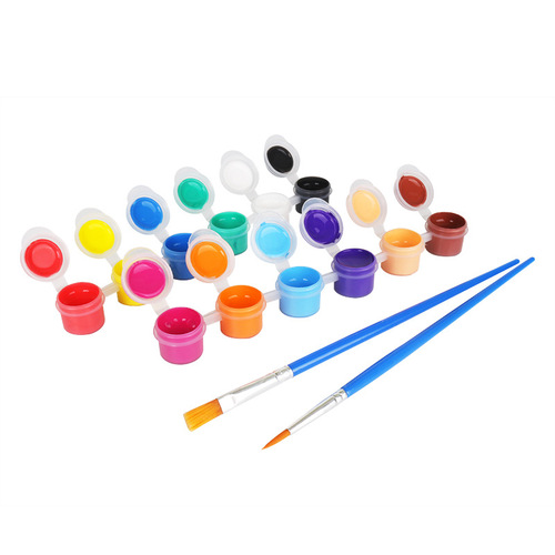 Acrylic paint 2ml 12 colors hardcover one-piece acrylic/watercolor paint set diy painted ceramic graffiti paint