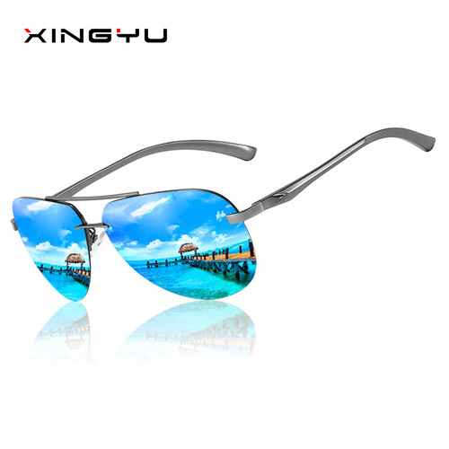 New classic polarized sunglasses series for men and women, colorful film toad mirror spring 143 sunglasses