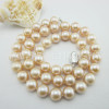 Necklace from pearl, round beads, wholesale, 9-10mm